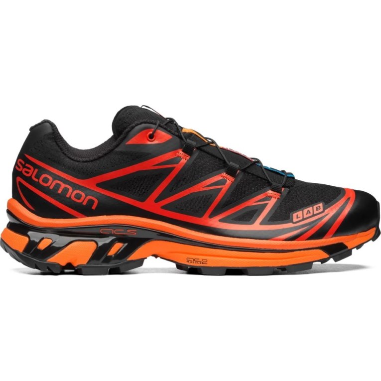 Black / Orange Salomon Xt-6 Men\'s Sneakers | IE YG6271